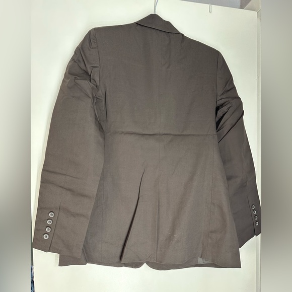 Victoria's Secret body by Victoria Blazer Suit brown Jacket sz 12 - Picture 4 of 11